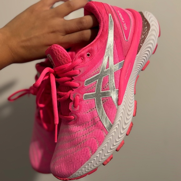 ASICS Gel-Numbus 22 Pink Running Shoes - Picture 5 of 9